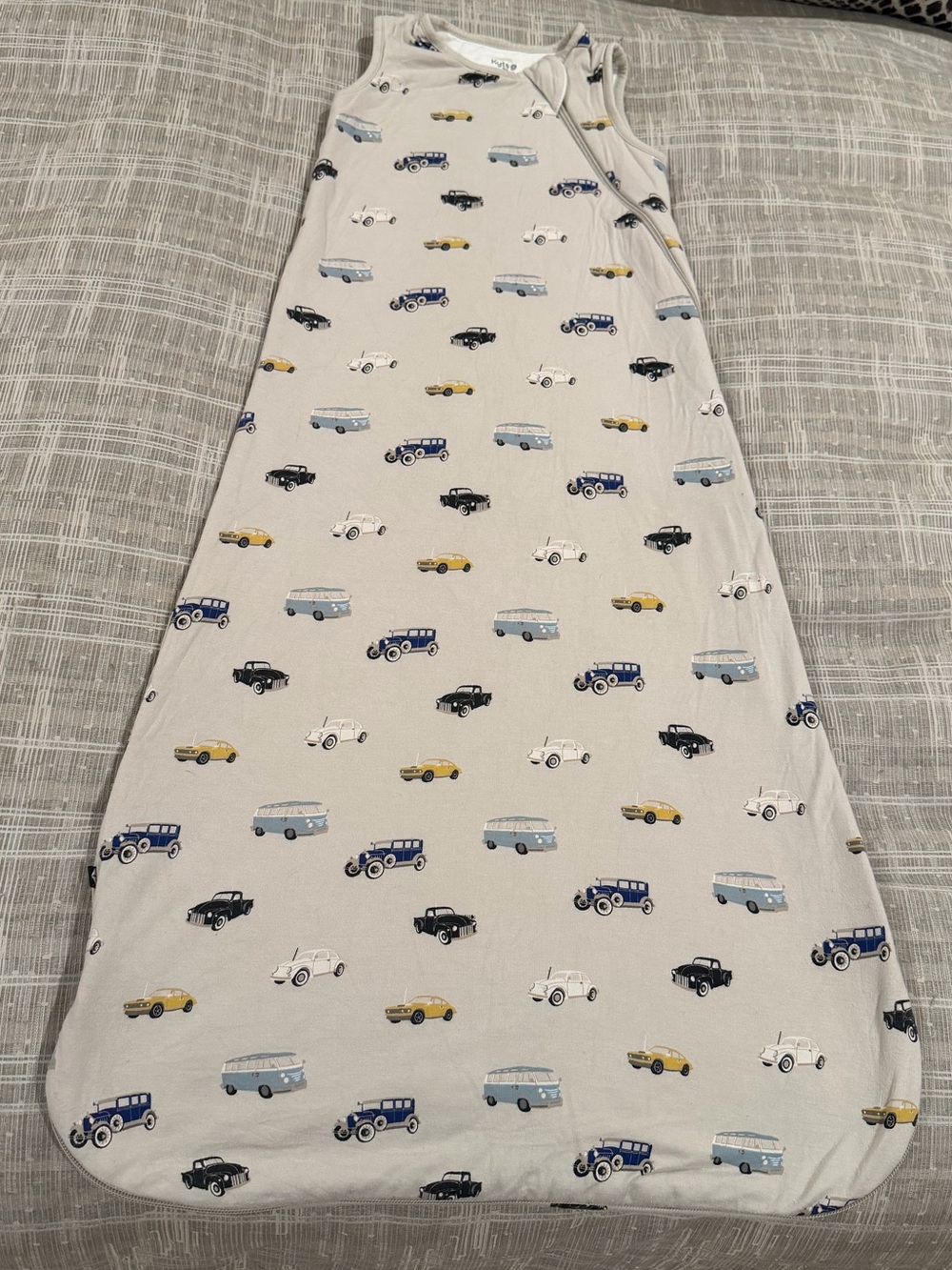 Kyte Baby Vintage Cars Print Sleep Sack Size Large 1.0 Tog EUC